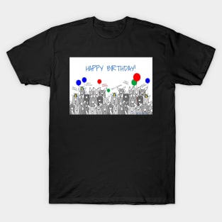 Happy Birthday! Peace! T-Shirt